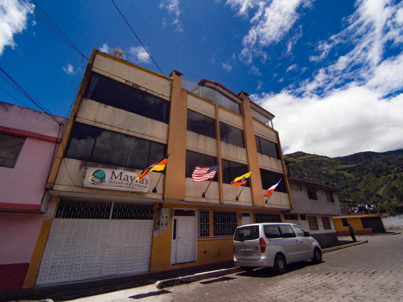 Mayra'S Apartments And Spanish School Banos  Bagian luar foto